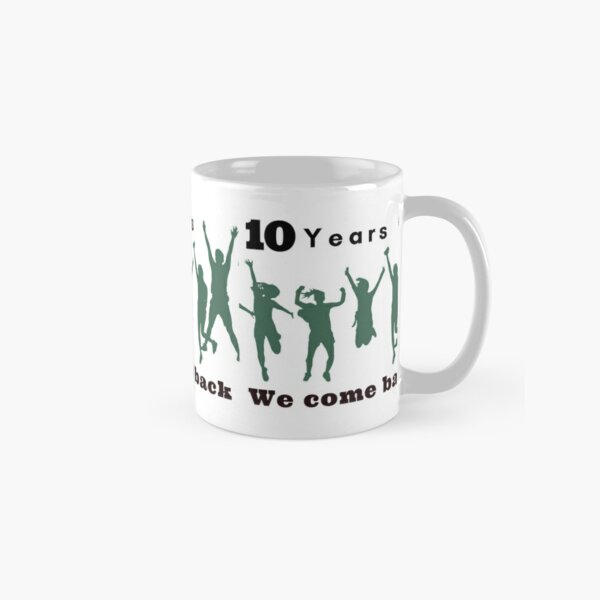 10 years we come back. One direction boy brand songs Classic Mug RB1711 product Offical onedirection Merch