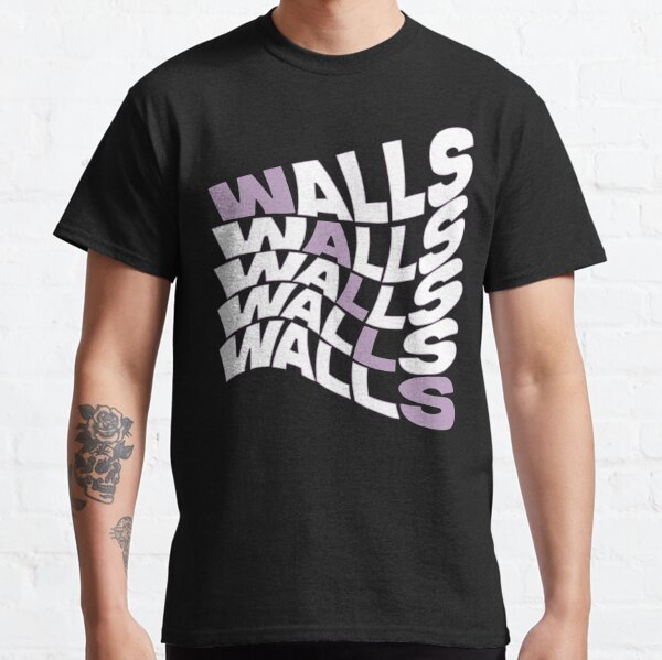 walls louis tomlinson coloured stripe purple Classic T-Shirt RB1711 product Offical onedirection Merch