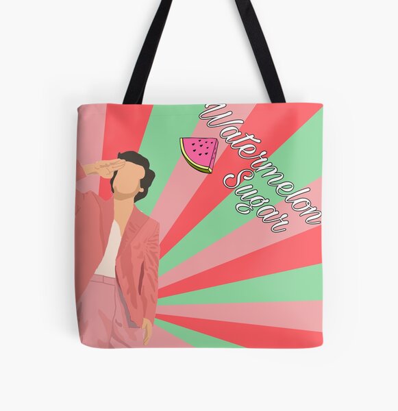 Watermelon Sugar - Harry Styles All Over Print Tote Bag RB1711 product Offical onedirection Merch