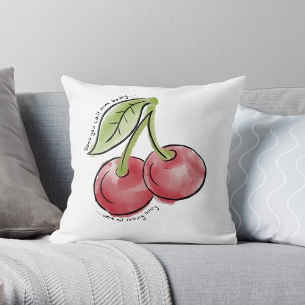 cherry harry styles Throw Pillow RB1711 product Offical onedirection Merch