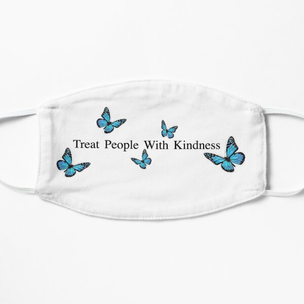 treat people with kindness tpwk harry styles one direction Flat Mask RB1711 product Offical onedirection Merch