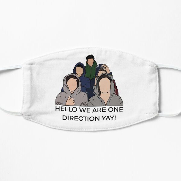 we are one direction video diaries Flat Mask RB1711 product Offical onedirection Merch